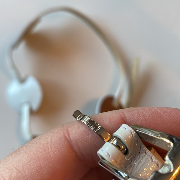 Vintage Longchamp Made in France Slim Belt - Picture 9 of 10